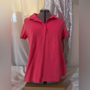 Croft & Barrow Pink polo, XL